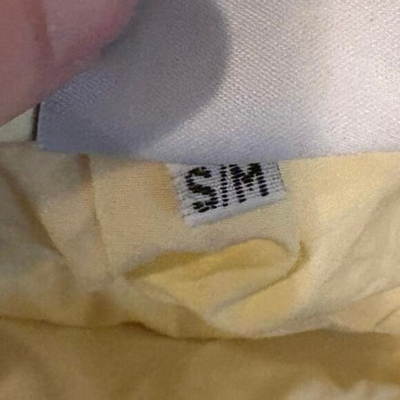 Laneway the Label Forever Button Down Relaxed Casual Luxury Shirt in Butter S/M - Picture 7 of 7